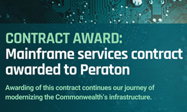 Contract award: Mainframe services contract awarded to Peraton